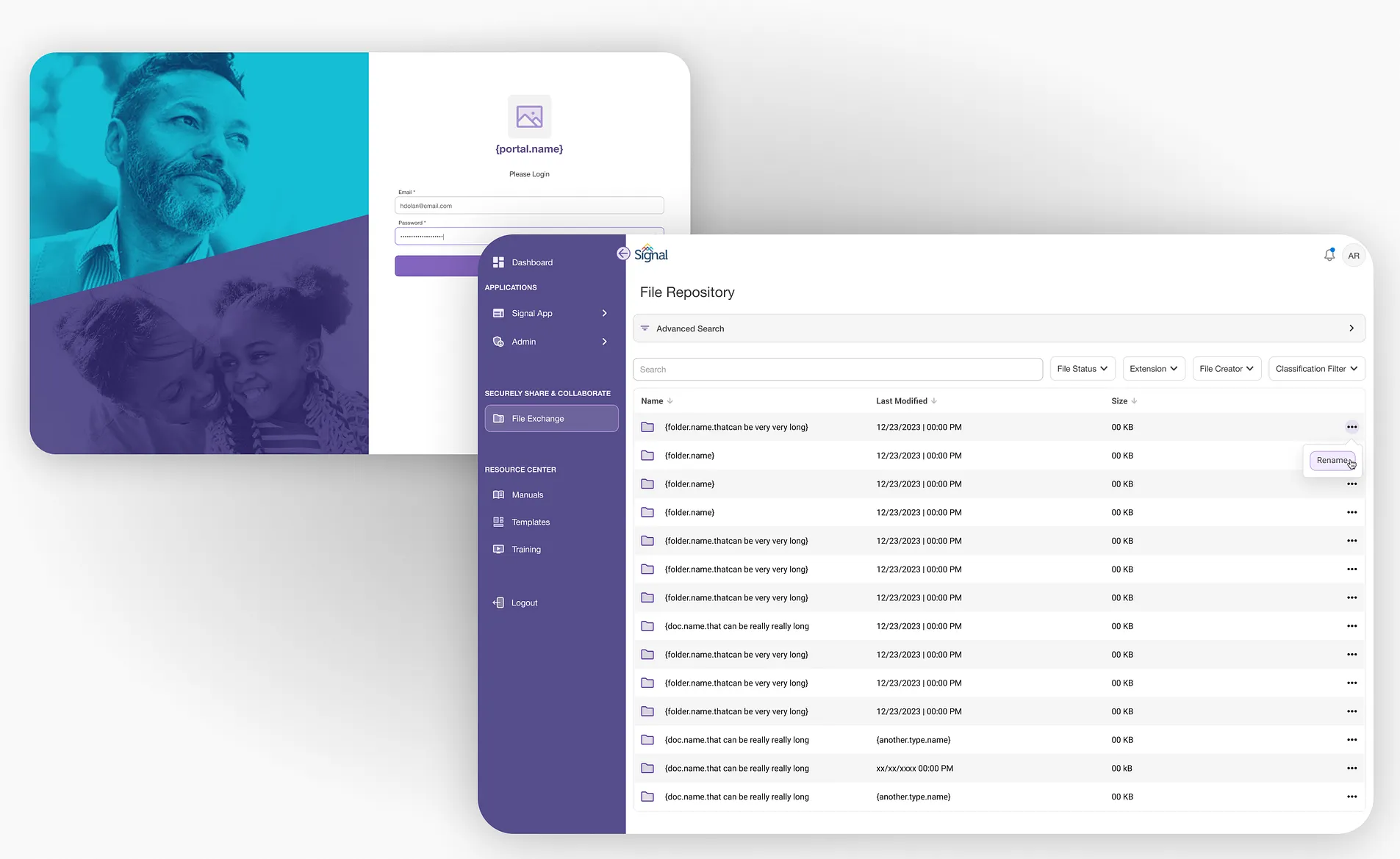 Medical Dashboard Interface