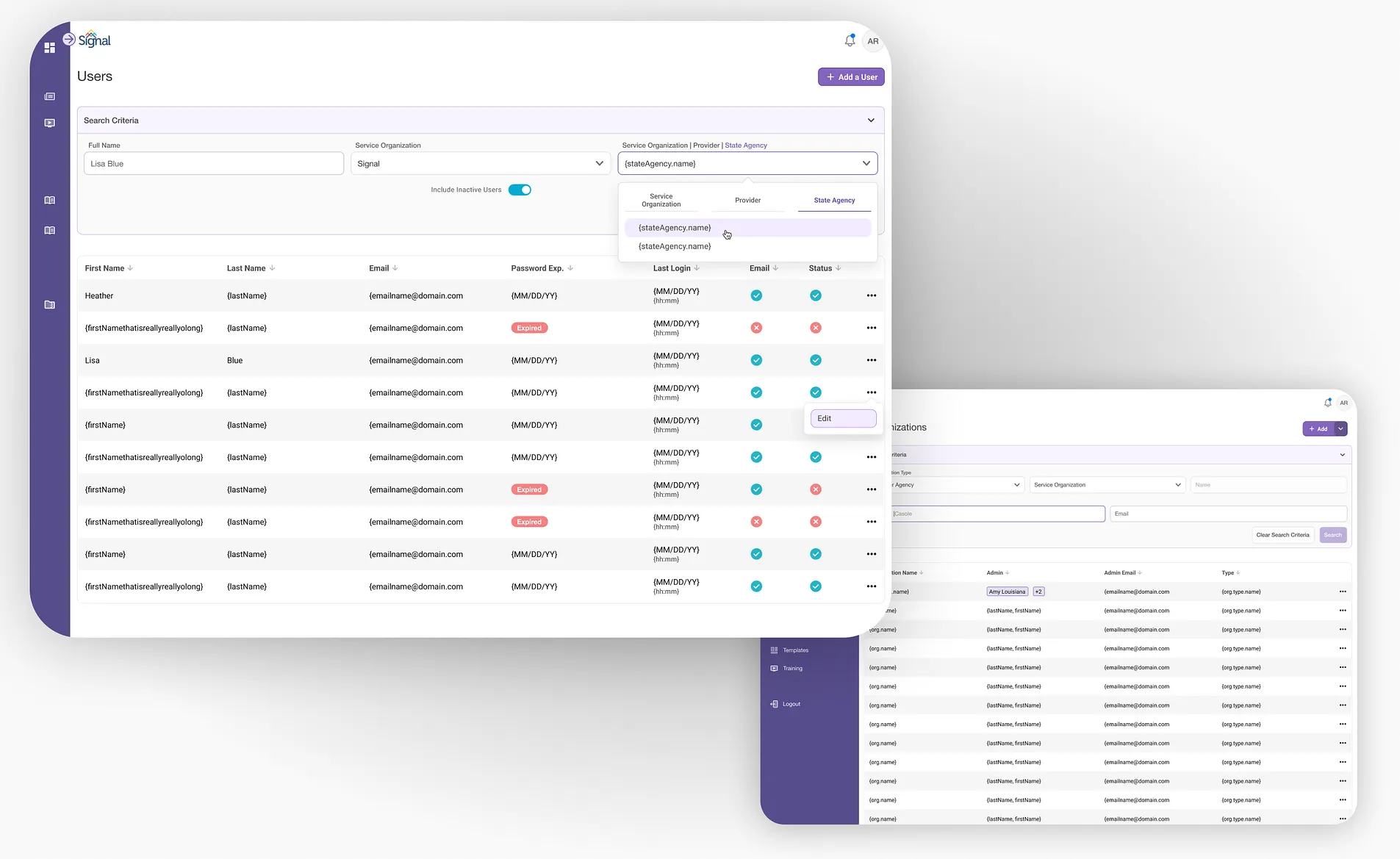 Medical Mobile Interface